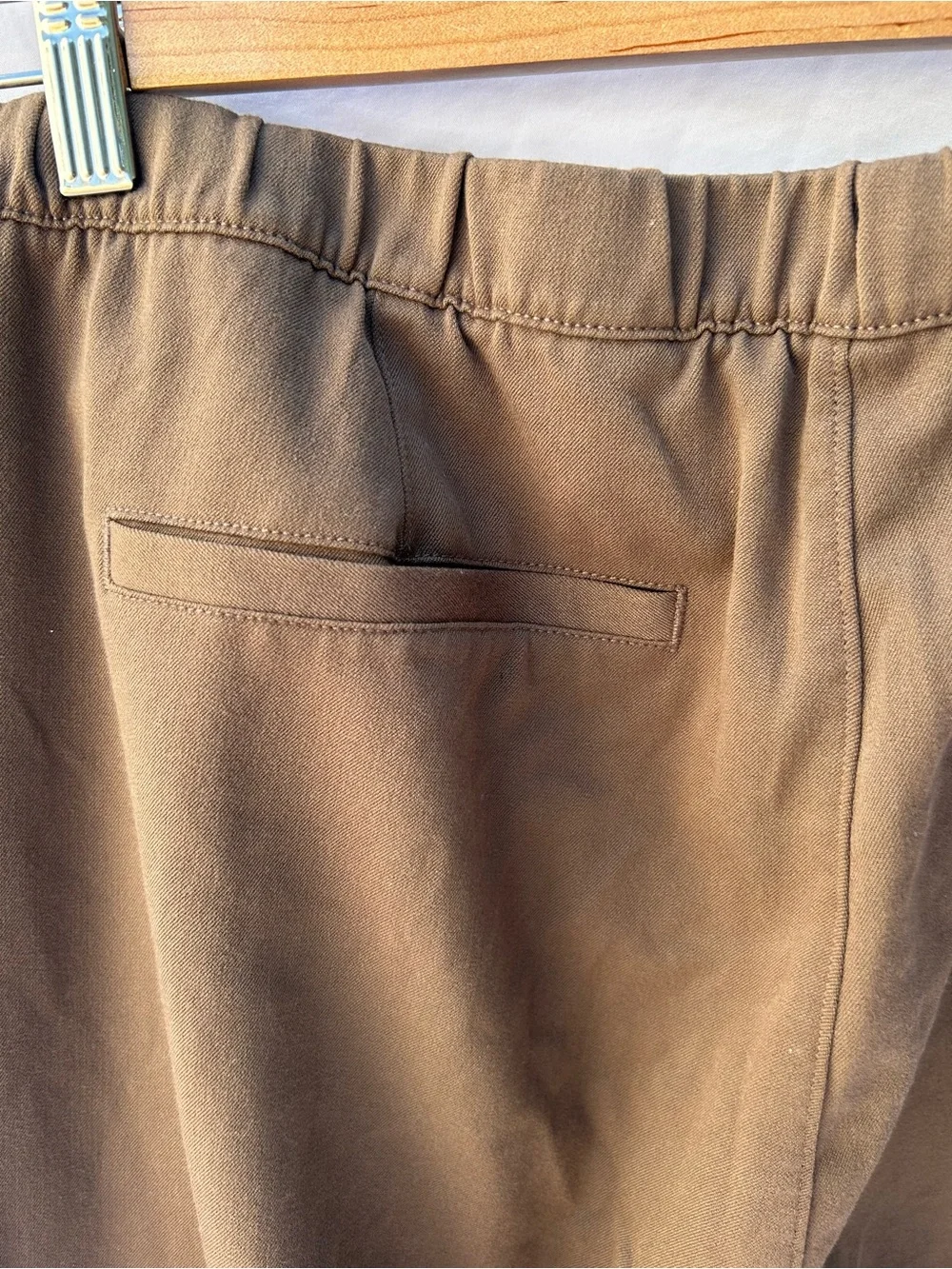 American Eagle Outfitters Brown Pull-On Pants size large NWT - Picture 12 of 12